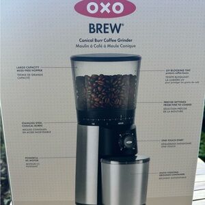 OXO Conical Burr Coffee Grinder - Brand New!